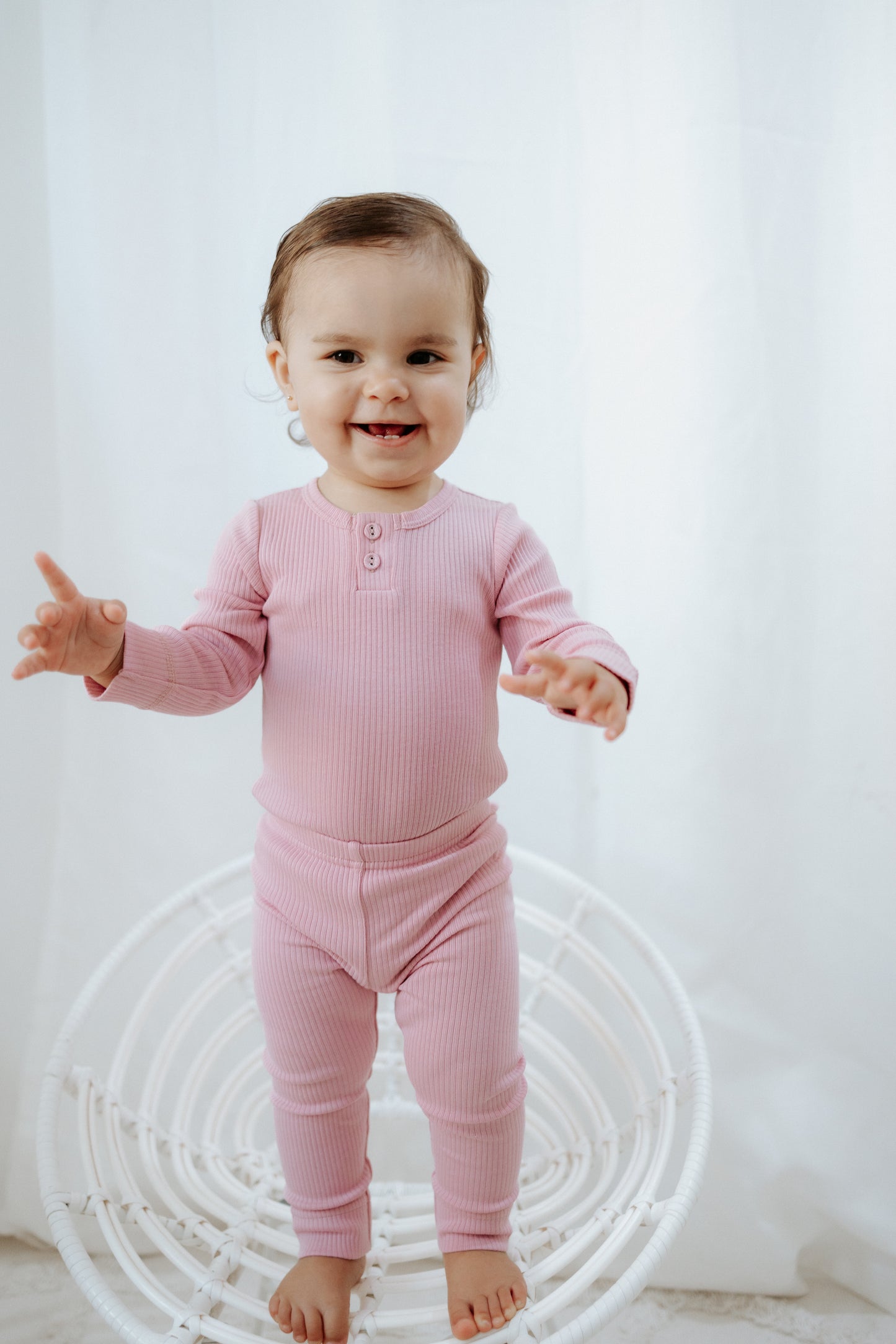 Organic Cotton Modal Everyday Legging - Vintage Violet