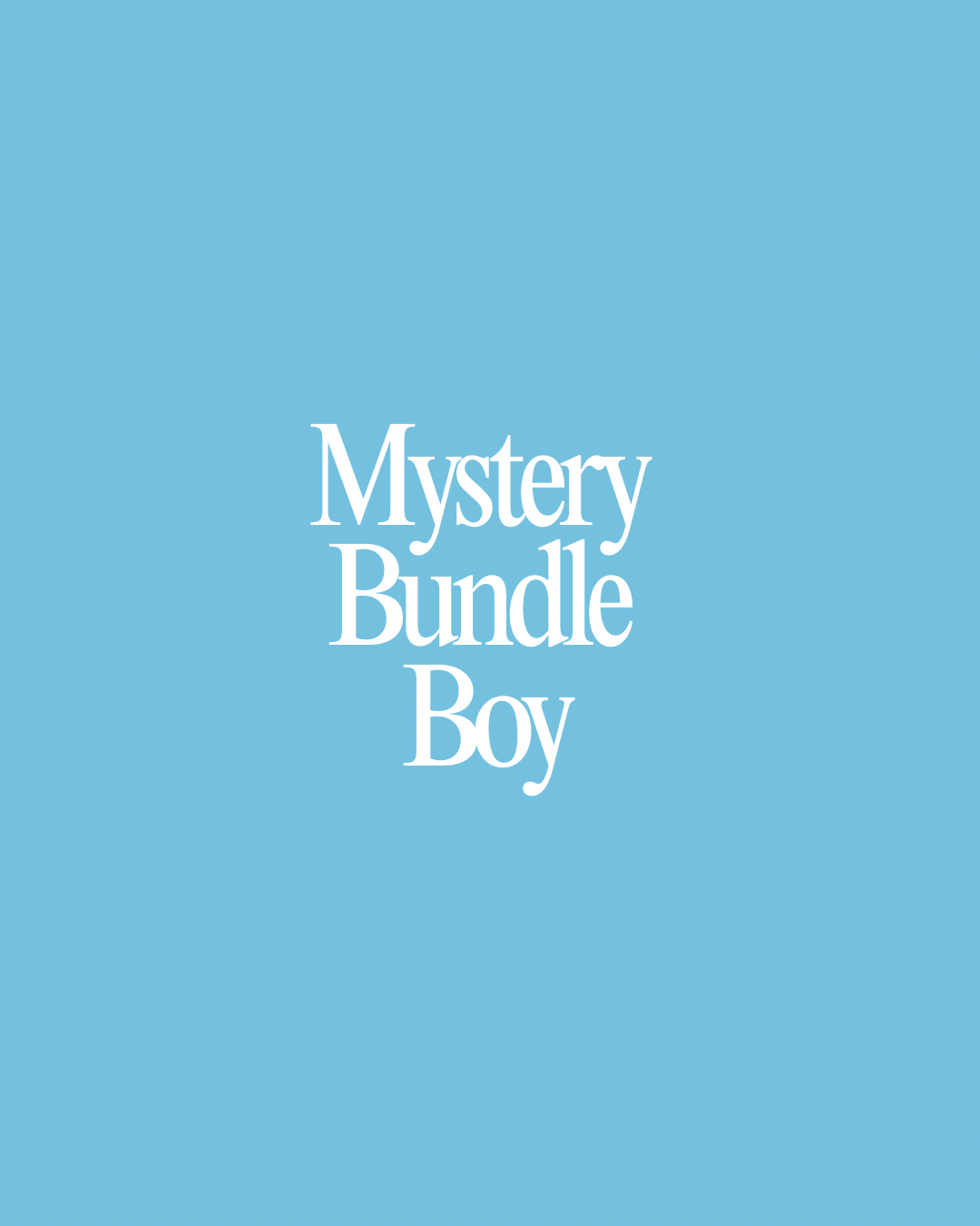 Mystery Bundle - Boy