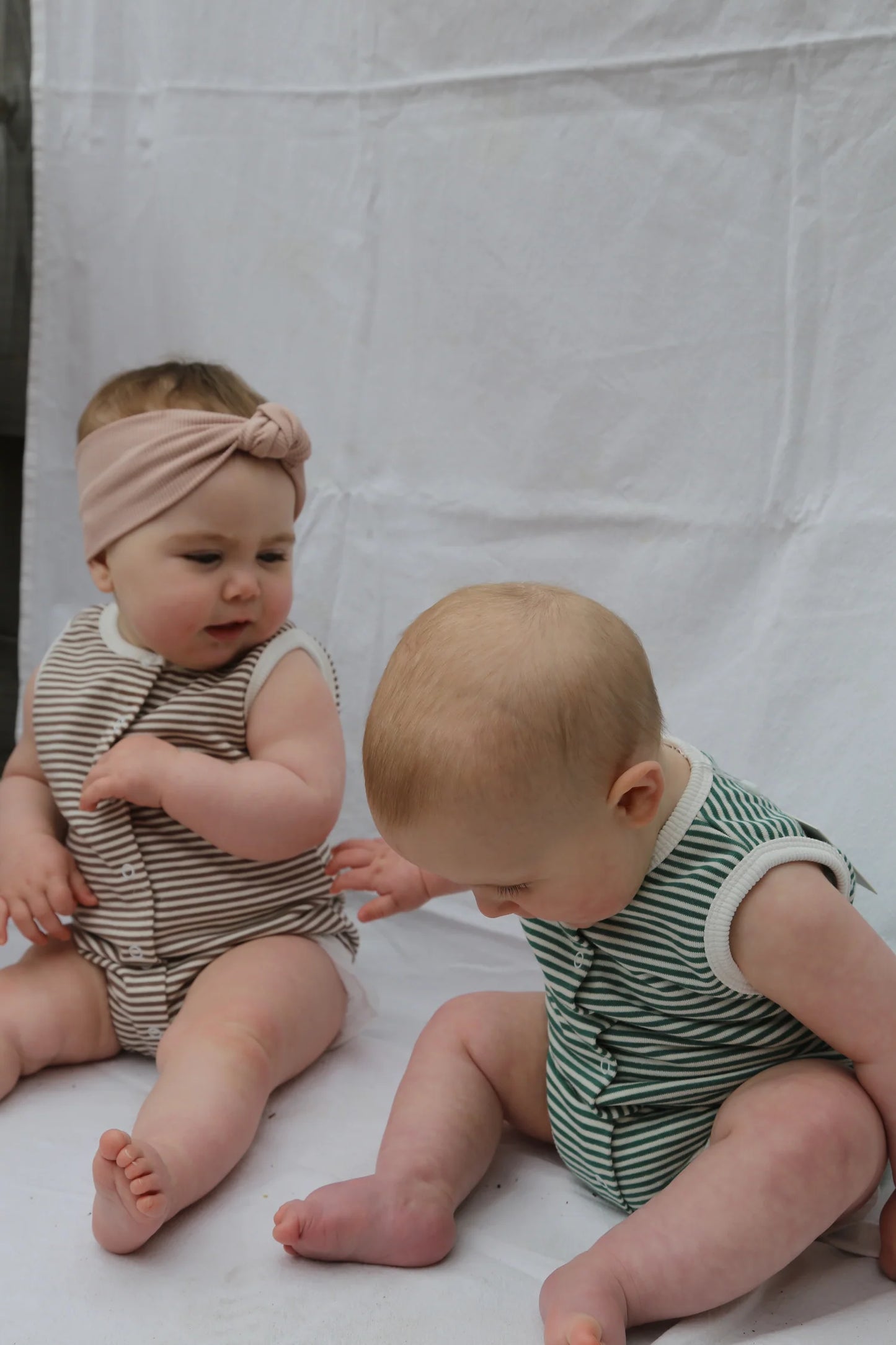 Striped Singlet Romper