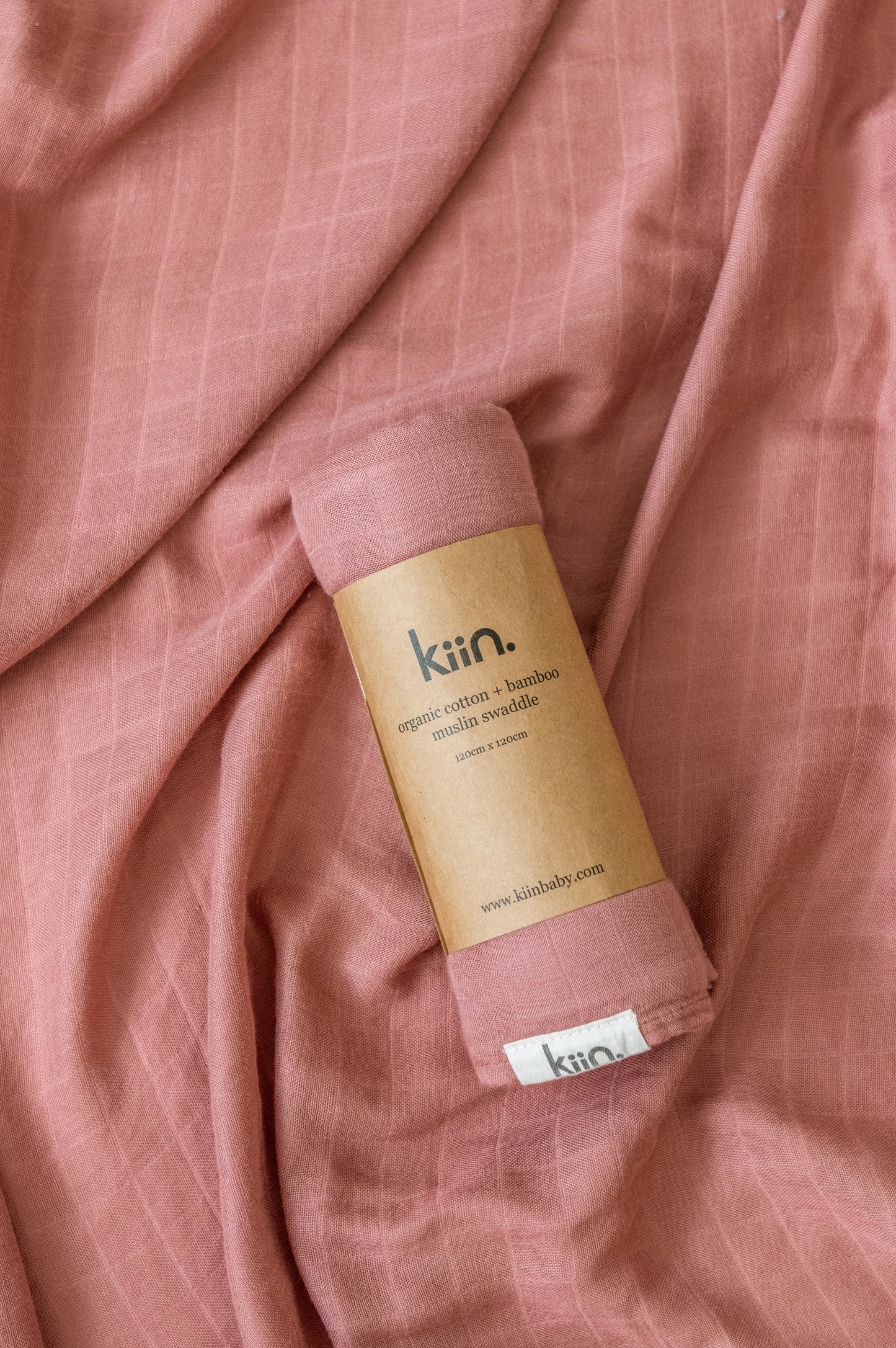 Kiin Organic Swaddle - Heather