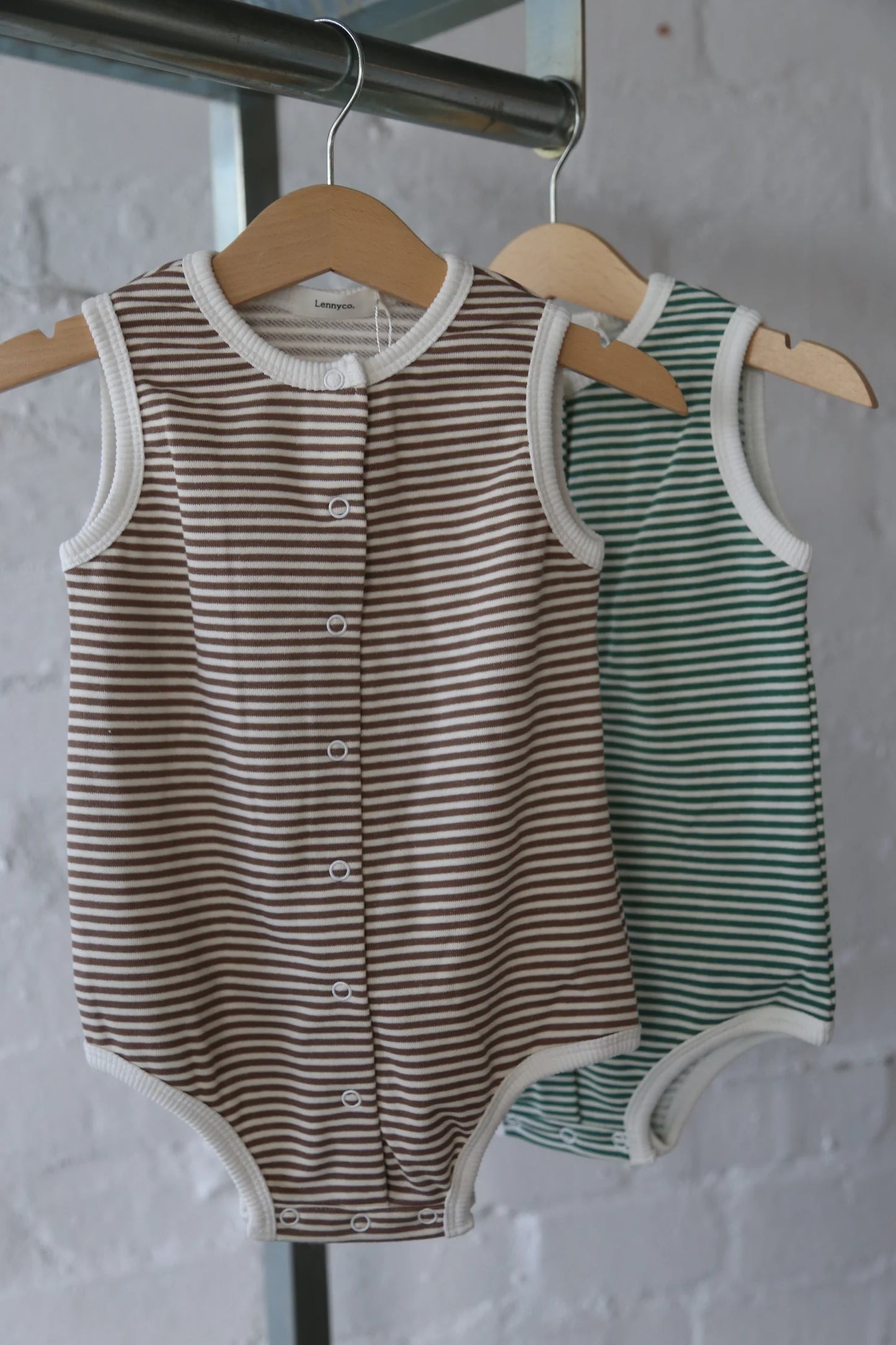 Striped Singlet Romper